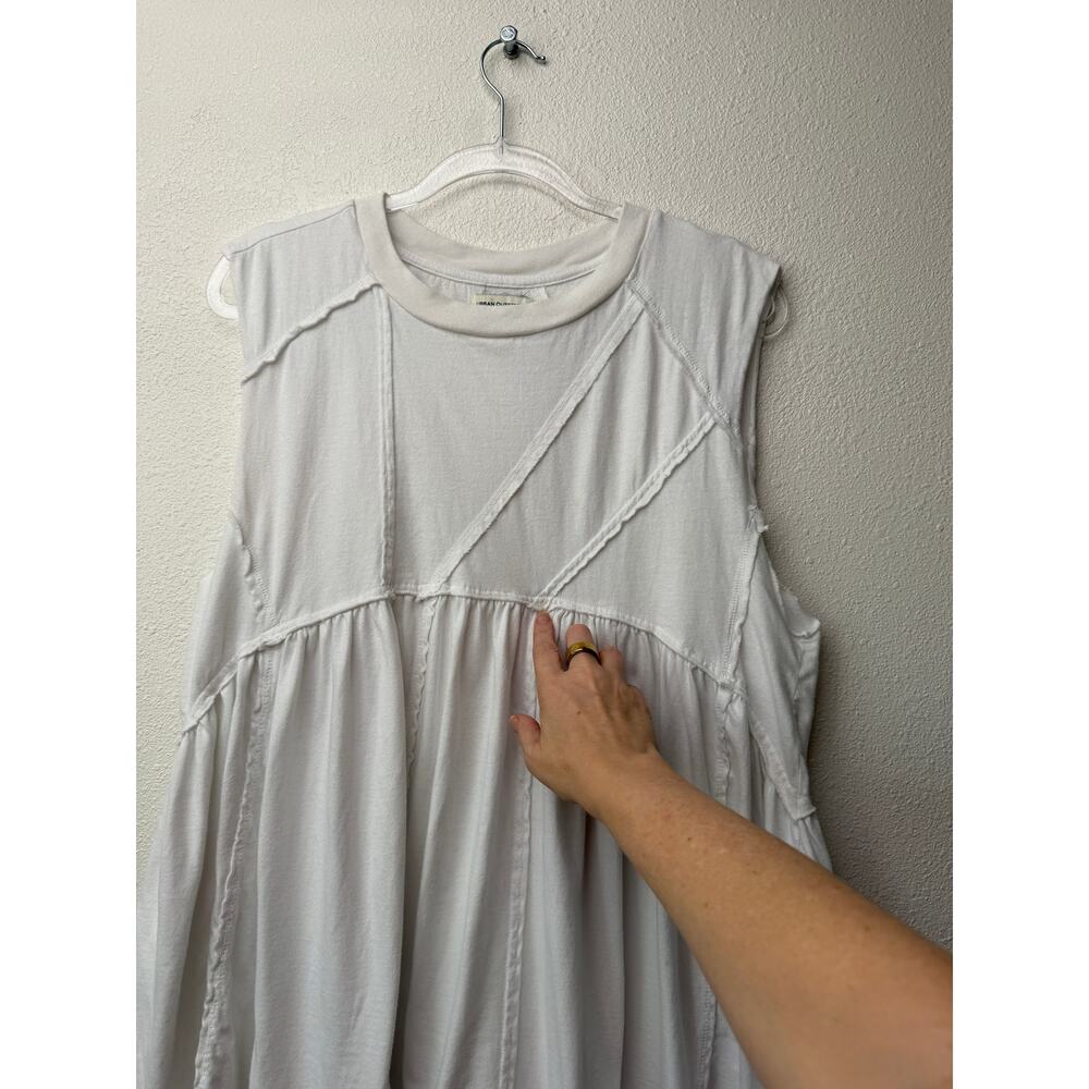 Urban Outfitters Stevie White Babydoll Dress Women's M - Picture 8 of 15